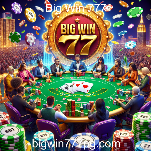 Descubra o Mundo do Poker em Big Win 777